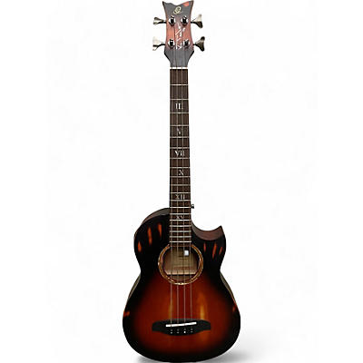 Ortega Used Ortega KT-WALKER-V2 2 Tone Sunburst Acoustic Bass Guitar