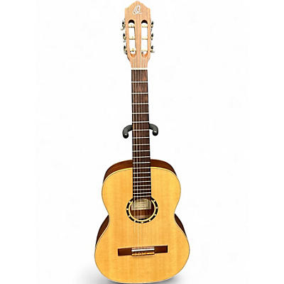 Used Ortega R121 7/8 Natural Classical Acoustic Guitar