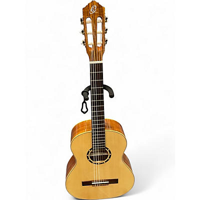 Used Ortega R121G-3/4 Classical Guitar Natural Classical Acoustic Guitar