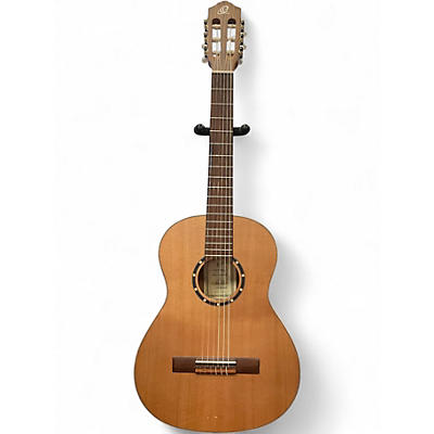 Used Ortega R122L 3/4 Natural Acoustic Guitar