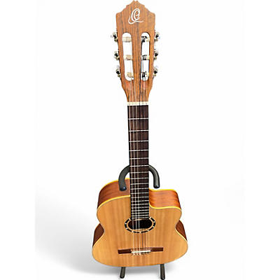 Used Ortega RCE125SN Natural Classical Acoustic Electric Guitar