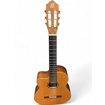 Used Ortega RCE131L Natural Classical Acoustic Electric Guitar