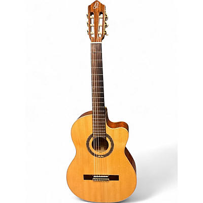 Used Ortega RCE138SN Natural Classical Acoustic Electric Guitar
