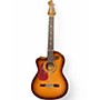 Used Ortega RCE238SN-FT-L 3 Color Sunburst Nylon String Acoustic Guitar 3 Color Sunburst