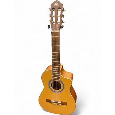 Used Ortega Requinto Series Pro RQ38 Natural Flamenco Guitar