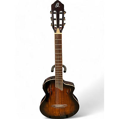 Ortega Used Ortega TourPlayer RTPDLX-ACA Tobacco Burst Classical Acoustic Guitar