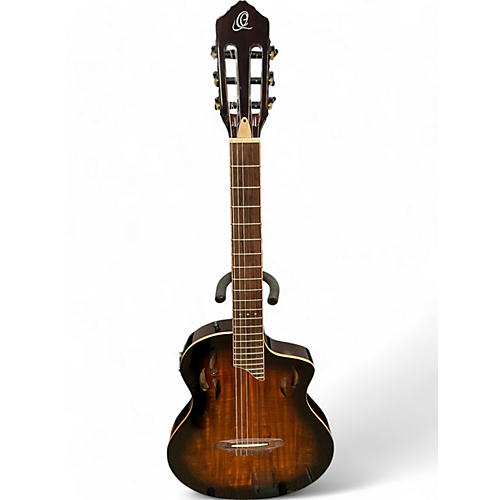 Ortega Used Ortega TourPlayer RTPDLX-ACA Tobacco Burst Classical Acoustic Guitar Tobacco Burst