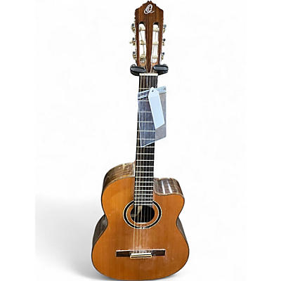 Used Ortega rce159mn Natural Classical Acoustic Electric Guitar
