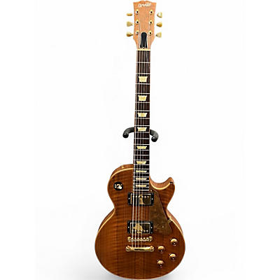 Used Orville By Gibson 1995 Les Paul Custom Exotic Walnut Solid Body Electric Guitar