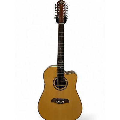 Oscar Schmidt Used Oscar Schmidt  0D312CE Natural 12 String Acoustic Electric Guitar