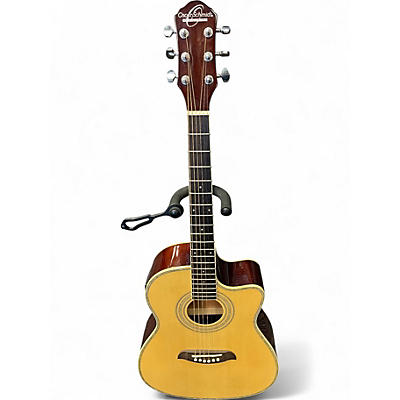 Used Oscar Schmidt 0G1GCE Natural Acoustic Electric Guitar