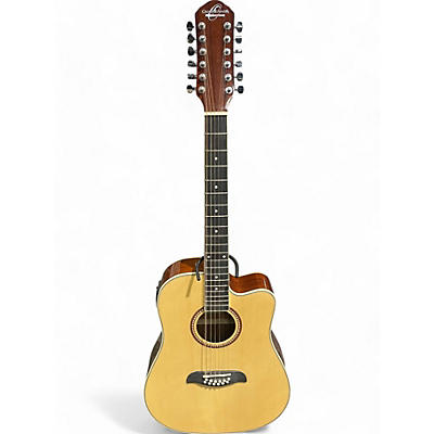 Oscar Schmidt Used Oscar Schmidt 5910002OD312CE Natural 12 String Acoustic Electric Guitar