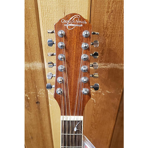 Oscar Schmidt Used Oscar Schmidt DD312CE Natural 12 String Acoustic Electric Guitar Natural