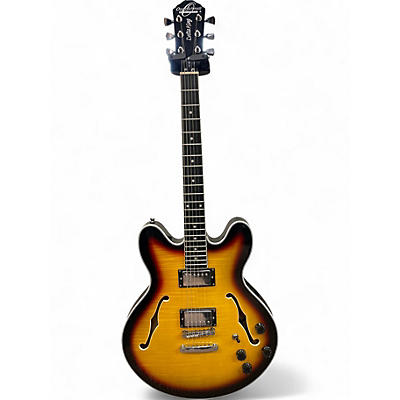 Used Oscar Schmidt DELTA KING OE30 2 Color Sunburst Hollow Body Electric Guitar