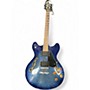 Used Oscar Schmidt DELTA KING Ocean Blue Burst Hollow Body Electric Guitar Ocean Blue Burst