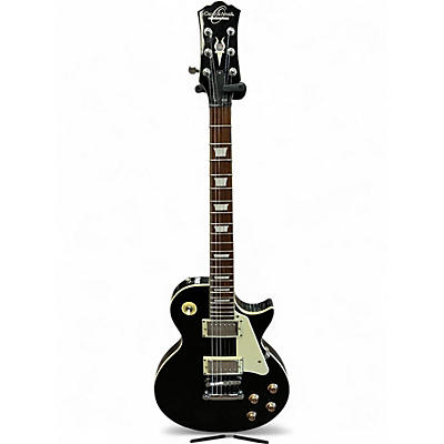 Used Oscar Schmidt LP STYLE  Black Solid Body Electric Guitar