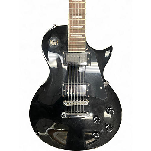 Used Oscar Schmidt LP STYLE Black Solid Body Electric Guitar Black