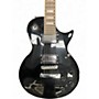 Used Oscar Schmidt LP STYLE Black Solid Body Electric Guitar Black