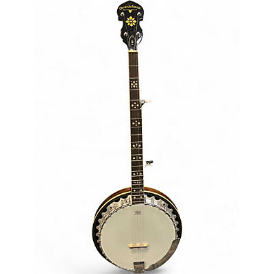 Used Oscar Schmidt OB-5 Brown Sunburst Banjo
