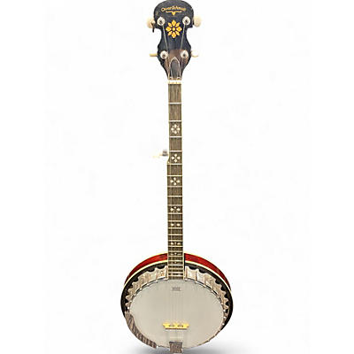 Used Oscar Schmidt OB-5 Natural Banjo