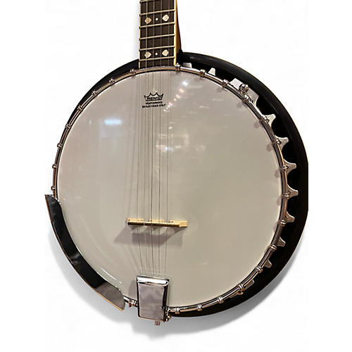 Used Oscar Schmidt OB-5 White Banjo White