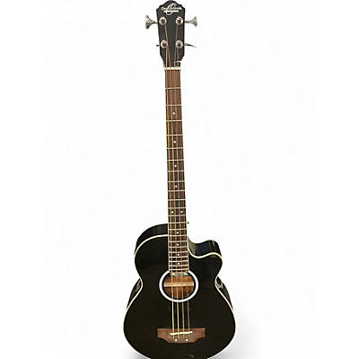 Used Oscar Schmidt OB100 Black Acoustic Bass Guitar