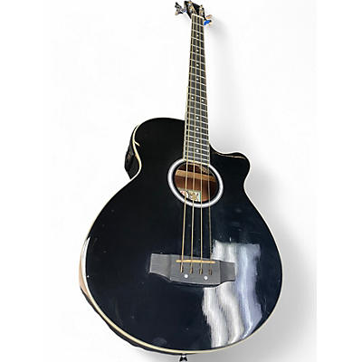 Used Oscar Schmidt OB100B Black Acoustic Bass Guitar