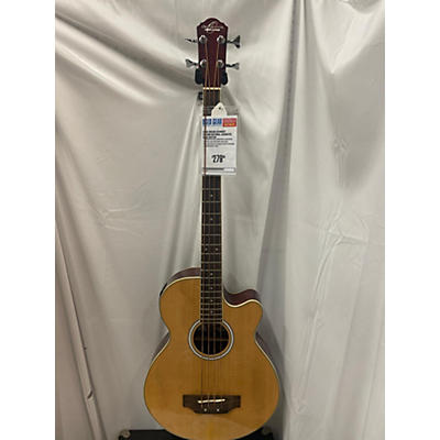 Oscar Schmidt Used Oscar Schmidt OB100B Natural Acoustic Bass Guitar