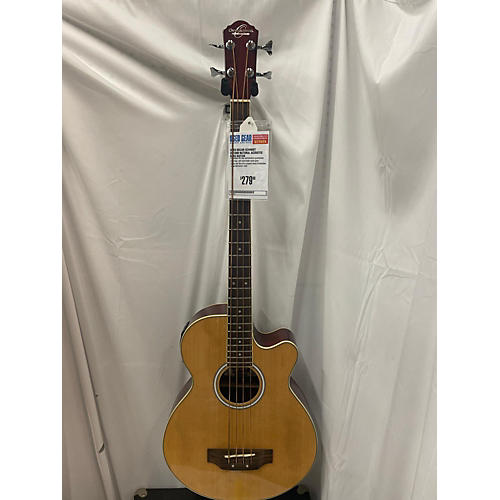 Oscar Schmidt Used Oscar Schmidt OB100B Natural Acoustic Bass Guitar Natural