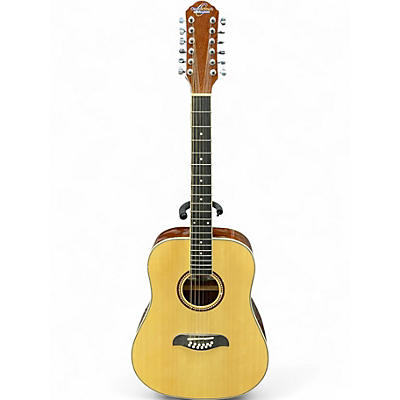 Used Oscar Schmidt OD312-A Natural 12 String Acoustic Guitar