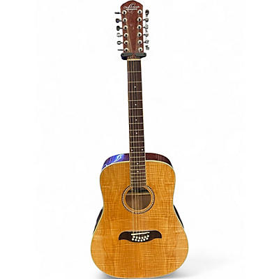 Used Oscar Schmidt OD3125M Spalted Maple 12 String Acoustic Guitar
