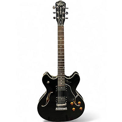 Used Oscar Schmidt OE-30 Black Hollow Body Electric Guitar