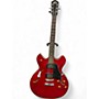 Used Oscar Schmidt OE-30CH Candy Apple Red Hollow Body Electric Guitar Candy Apple Red