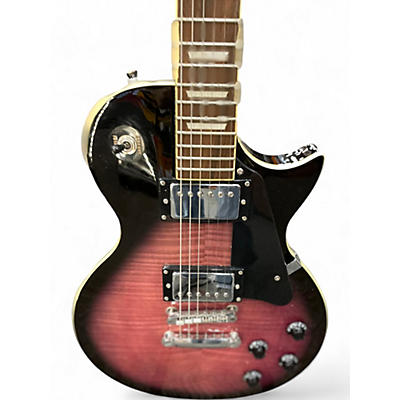 Used Oscar Schmidt OE20 Trans Purple Burst Solid Body Electric Guitar