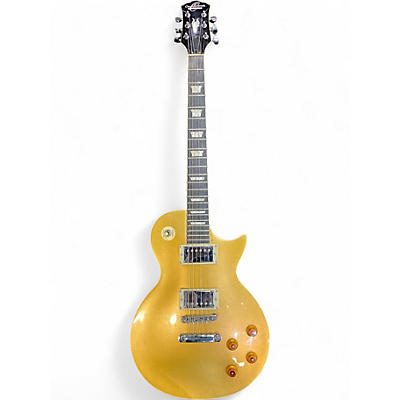 Used Oscar Schmidt OE20G Gold Solid Body Electric Guitar