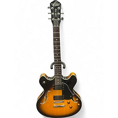 Used Oscar Schmidt OE30 2 Color Sunburst Hollow Body Electric Guitar