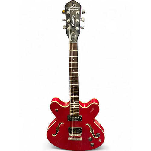 Used Oscar Schmidt OE30 RED Hollow Body Electric Guitar RED