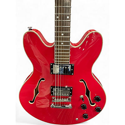 Used Oscar Schmidt OE30 RED Hollow Body Electric Guitar
