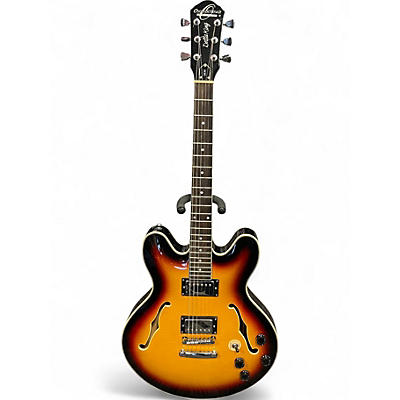 Used Oscar Schmidt OE30 Sunburst Hollow Body Electric Guitar