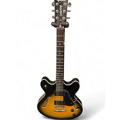 Used Oscar Schmidt OE30 Tobacco Sunburst Hollow Body Electric Guitar