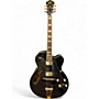 Used Oscar Schmidt OE40-B Hollowbody Black Hollow Body Electric Guitar Black
