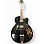 Used Oscar Schmidt OE40B Black Hollow Body Electric Guitar Black