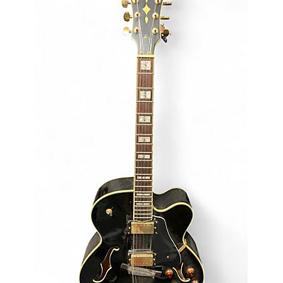 Used Oscar Schmidt OE40B Black Hollow Body Electric Guitar