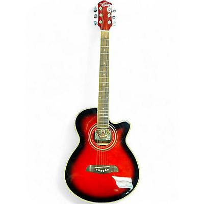 Used Oscar Schmidt OG10CEFTR 2 Color Sunburst Acoustic Electric Guitar