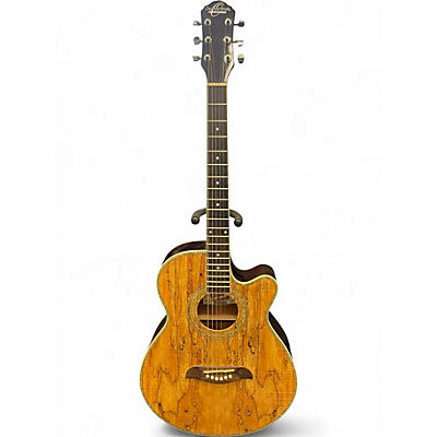 Used Oscar Schmidt OG10CESM BURL Acoustic Electric Guitar