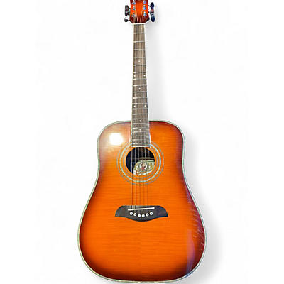 Used Oscar Schmidt OG1F Orange Acoustic Guitar