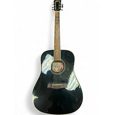 Used Oscar Schmidt OG3B Black Acoustic Guitar