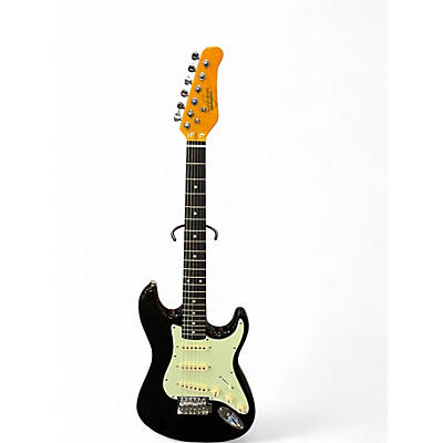 Used Oscar Schmidt OS 30 3/4 MINI GUITAR Black Solid Body Electric Guitar
