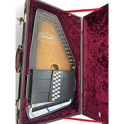 Used Oscar Schmidt OS11021AE Natural Autoharp