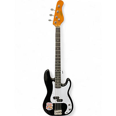 Used Oscar Schmidt OSB-400C Black Electric Bass Guitar